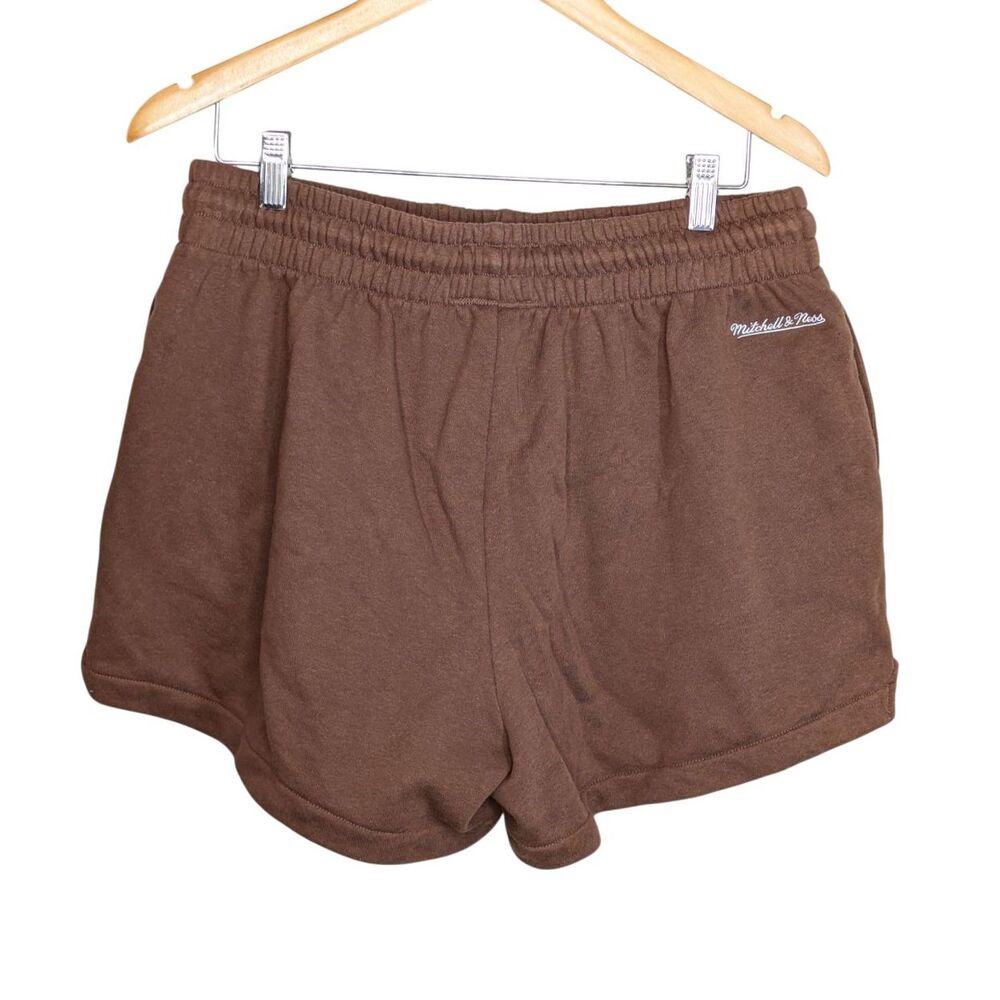 EUC Dallas Mavericks Wms Sweatshorts Sz M Mitchell & Ness Hardwood Classics NBA - Picture 2 of 6